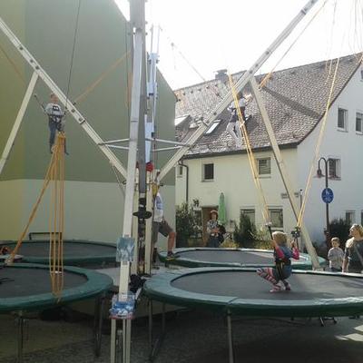 Bungee-Trampolin "Quarter Tramp"